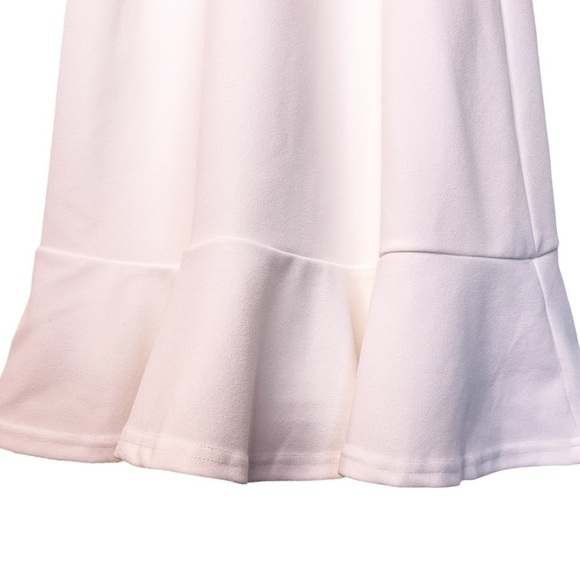 SHE + SKY “She’s The One” Fit and Flare Dress Size Small in Off White - Picture 6 of 12